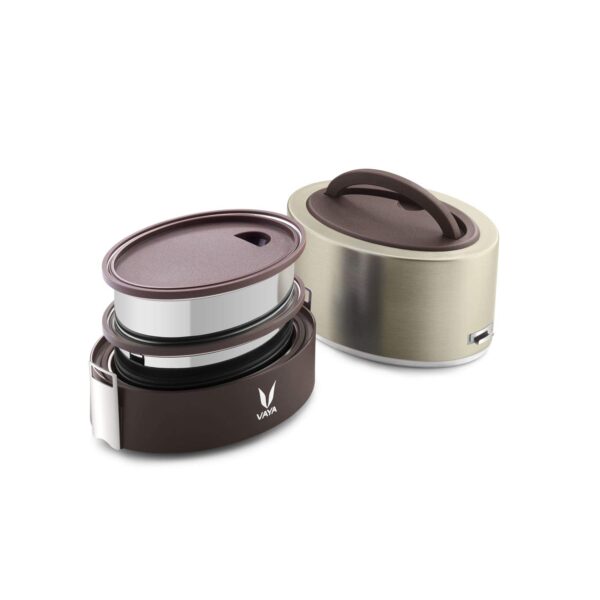 VAYA TYFFYN Stainless Steel Lunch Box | 600ml - Image 4