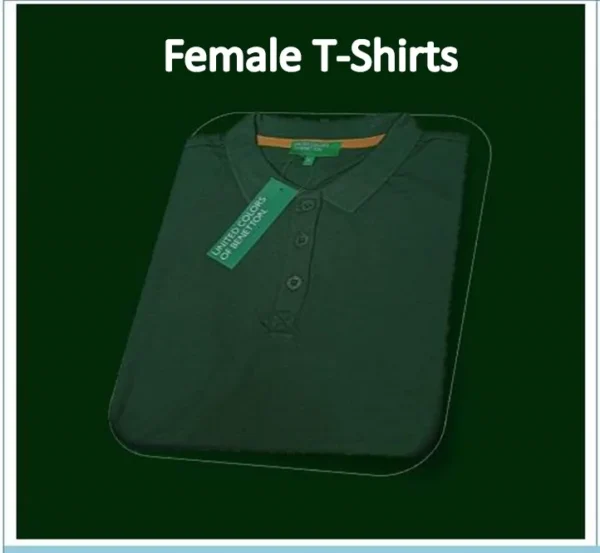 UCB Cotton T-Shirt Female- Bottle Green