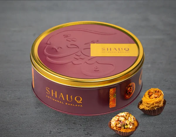 Smoor - BAKLAVA ROUND TIN BOX OF 16