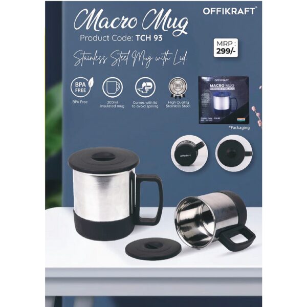 Offikraft-Macro Steel Mug
