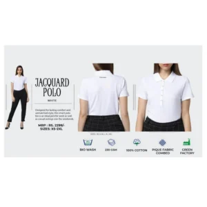 JACQUARD SOLID POLO VERO MODA