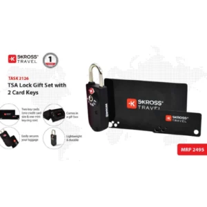 TASK 2126 SKROSS TSA Lock gift set with 2 card keys
