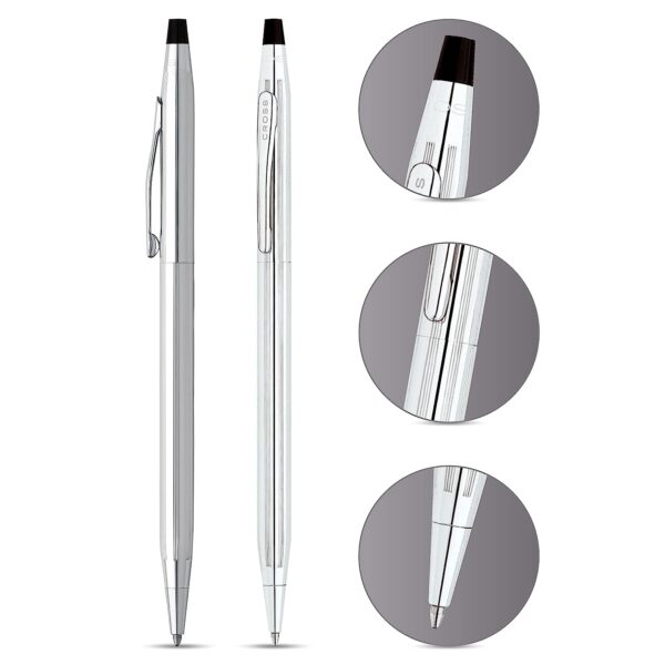 Cross Classic Century Ballpoint Pen (Lustrous Chrome)