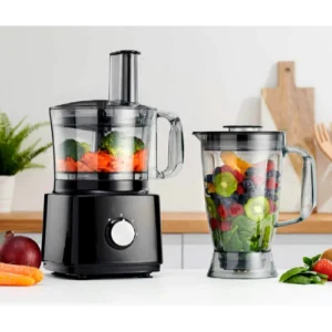 LLFPR01 Lifelong Prozessoren 800 Watts Food Processor with BlenderJar, Accessories, Processing Bowl & Citrus Juicer, (Black)