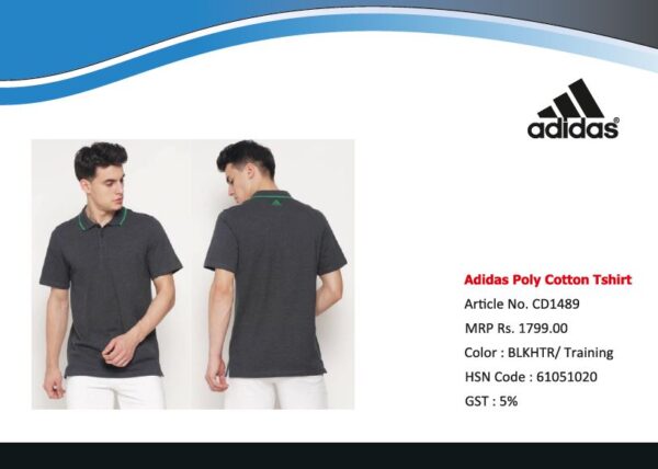 Customized Adidas T-shirt BLKHTR/ Training