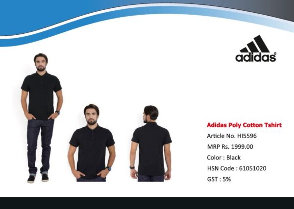 Black Adidas T-Shirt PC