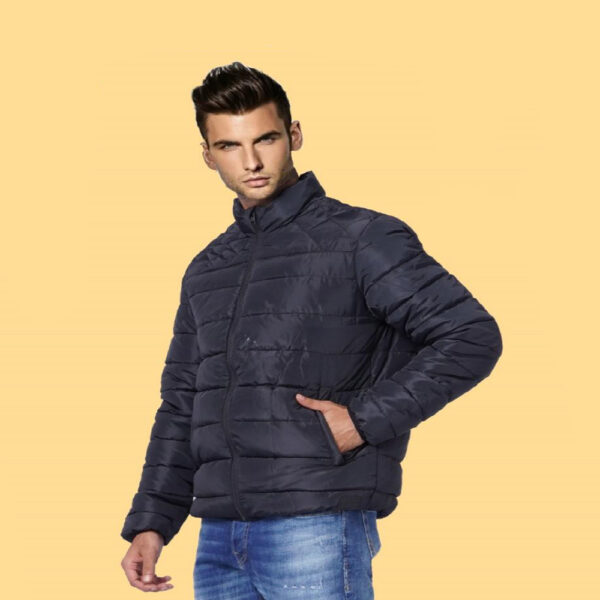 JACK & JONES - PUFFER JACKET - BLACK COLOUR