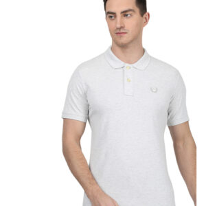Monte Carlo Grey Slub Polo T-ShirtMonte Carlo