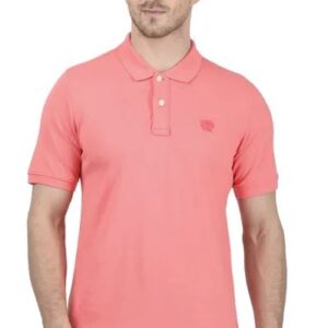 Monte CarloCoral Solid Cotton Blend Solid Tshirt