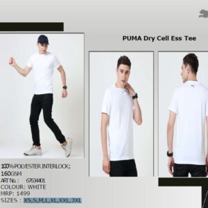 PUMA Dry Cell Ess Tee White