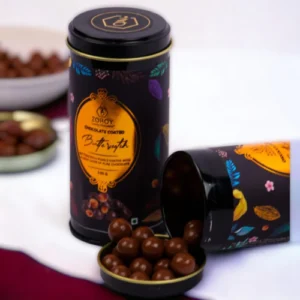 CAZY0210 ZOROY Luxury CHOCOLATE COATED NUTS (Chocolate Butterscotch 100g)