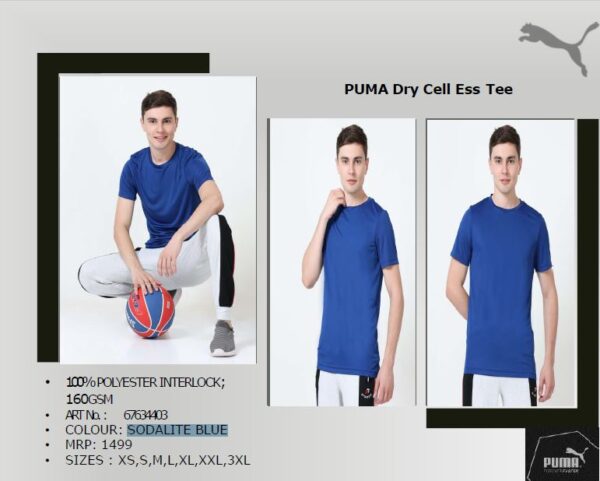 PUMA Dry Cell Ess Tee SODALITE BLUE