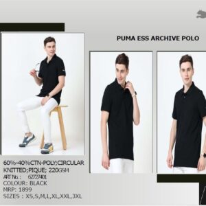 PUMA ESS ARCHIVE POLO Black