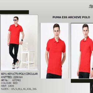 PUMA ESS ARCHIVE POLO Red