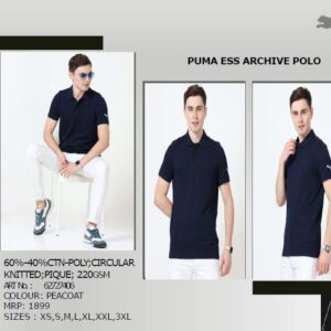 PUMA ESS ARCHIVE POLO PEACOAT