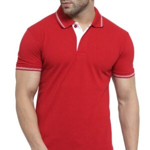 Scott-AWG T-shirt - Red With White