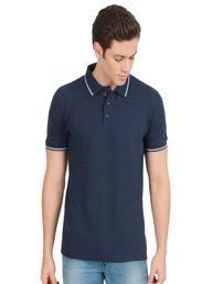 Scott-GREEN POLO NEW - Navy Milange