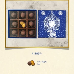 Chocolate Philosophy 9 Piece Ladoo Truffles