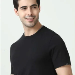Marks & Spencer- Round Neck T-Shirt- Black