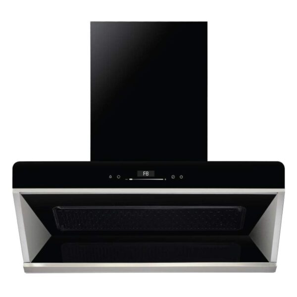 Prestige 90 cm 1000 m³/HR Auto-Clean Curved Glass Kitchen Chimney (AKH 900 MS Plus, 2 Baffle Filters, Touch Control, Black)