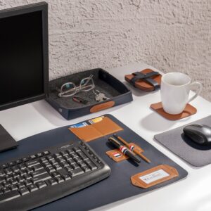 THE BACKBENCHER - DESK ORGANIZER COMBO (Navy blue)