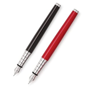 legend Executive Silver Metal Fountain Pen (Blue)