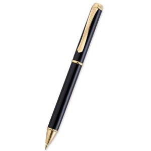 Legend Epic Premium Metal(Brass) Black and Rose Fountain Pen - Set of 2pcs Blue Ink (Handcrafted Pen)