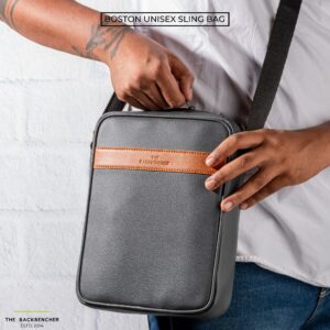 THE BACKBENCHER - BOSTON UNISEX SLING BAG (Grey)