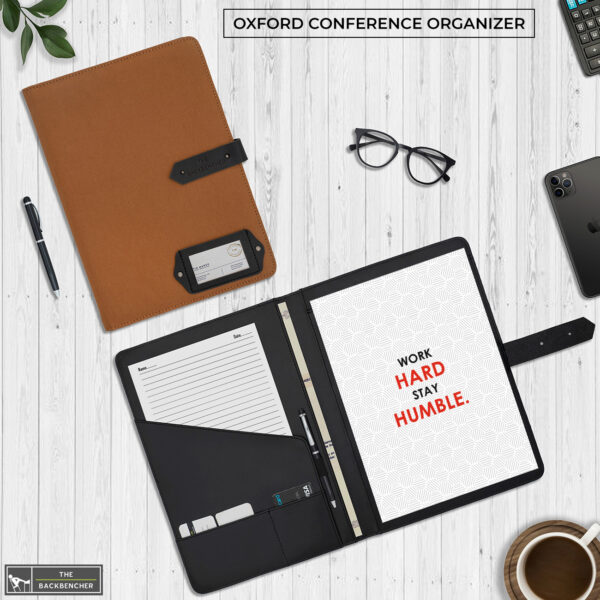 THE BACKBENCHER - OXFORD CONFERENCE ORGANIZER (Khaki)