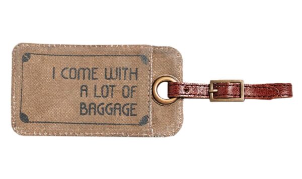 Mona B-TRAVEL ADDICT LUGGAGE TAG