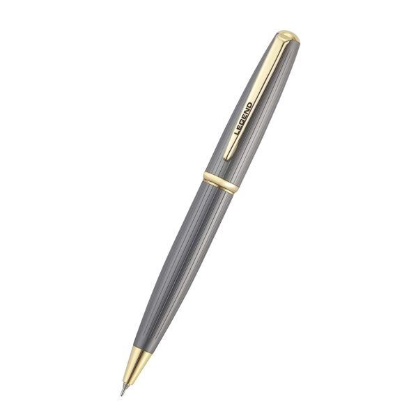 LEGEND Sterling Ball Pen Gunmetal with Gold Parts Metal Ball Pen with Black and Golden Body Twist Ball pen with Germany Made Components