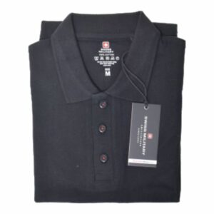 Swiss Military-TSH78 POLO T-SHIRT (BLACK)