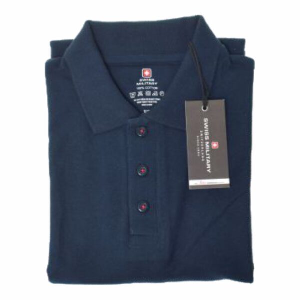 Swiss Military-TSH79 POLO T-SHIRT (NAVY BLUE)