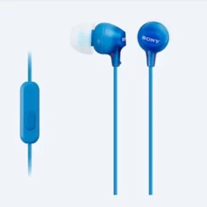 Sony MDR-EX14AP Inear Headphones with Mic - Blue