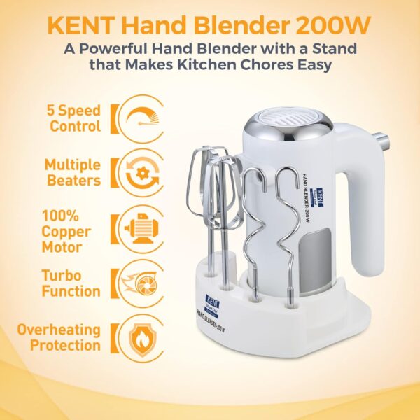 KENT HAND BLANDER 200W (16113)