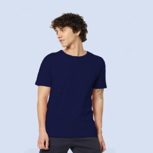 JACK & JONES- JESPER ROUND NECK -T-SHIRT - Navy blue