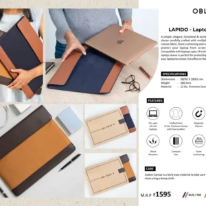 Oblique-LAPIDO - Laptop Sleeve