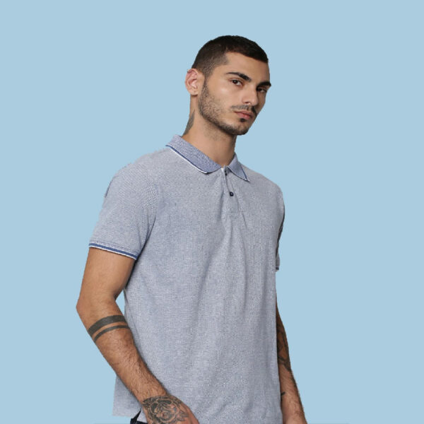 JACK & JONES - VIKTOR POLO - BLUE