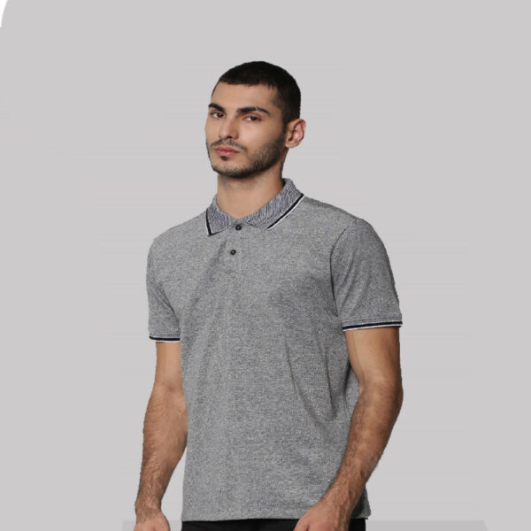 JACK & JONES - VIKTOR POLO - GREY COLOUR