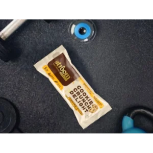 STOM005 STROOM Cookie Crunch Delight Protein Bars 63g