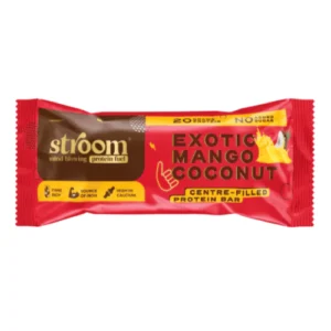 STOM007 STROOM Exotic Mango Choconut Protein Bars 63g