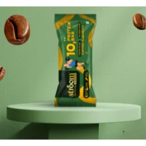 STOM013 STROOM Coffee Almond Fix Protein Bar 45g