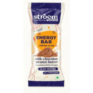 STOM023 STROOM Milk Chocolate Peanut Energy Bar 36g